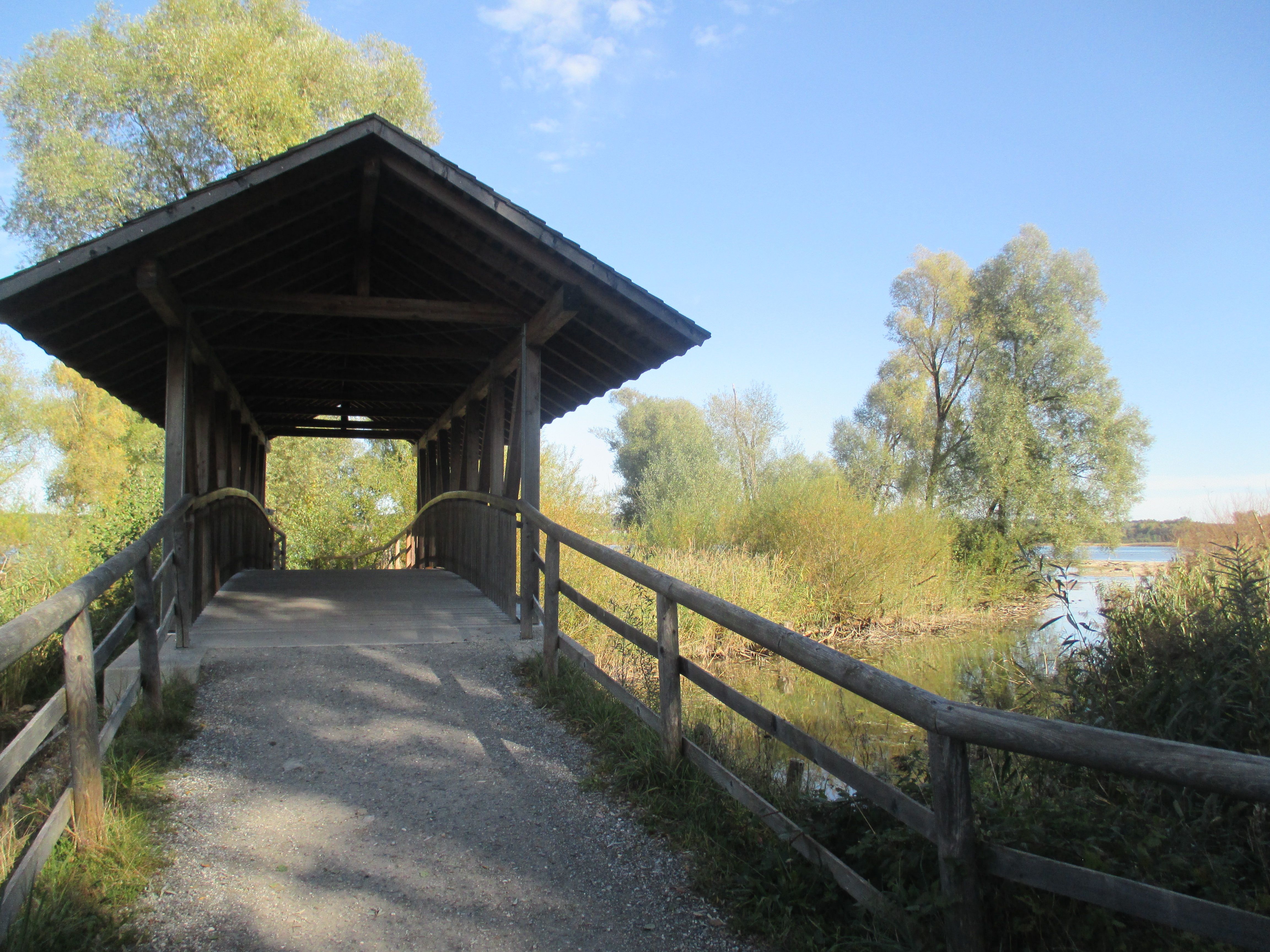 die Rialtobrücke mit dem Greamandlweiher